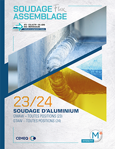 304-884 - Soudage d’aluminium (GMAW / GTAW) – toutes positions 23-24 (CEMEQ) (VDS)
